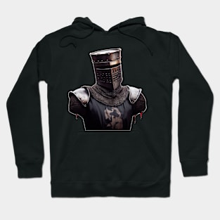 Black Knight No Arms Hoodie